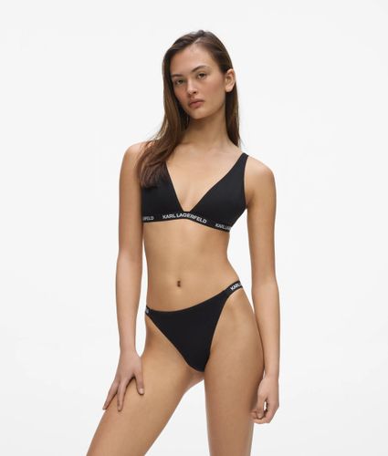 String Échancré À Logo, , , Taille: Xs - Karl Lagerfeld - Modalova