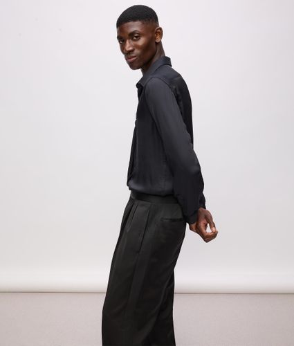 Pantalon Avec Détails En Satin Kl Studio, , , Taille: 46 - Karl Lagerfeld - Modalova