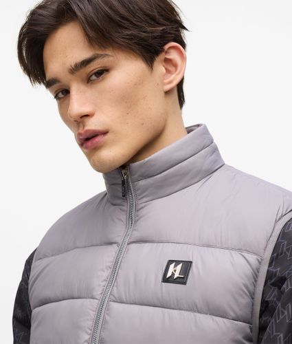 Veste Sans Manche Matelassée Légère, , , Taille: 48 - Karl Lagerfeld - Modalova