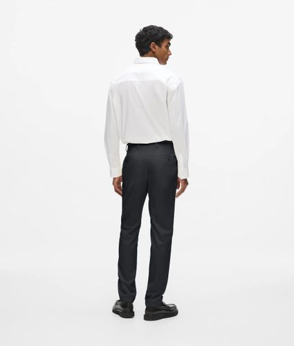 Pantalon En Laine Mélangée, , , Taille: 46 - Karl Lagerfeld - Modalova