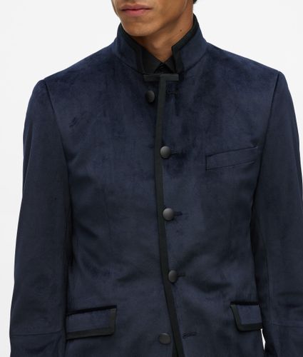 Veste À Col Montant En Velours, , , Taille: 46 - Karl Lagerfeld - Modalova