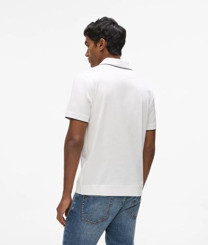 Polo À Fermeture Zippée, , , Taille: S - Karl Lagerfeld - Modalova
