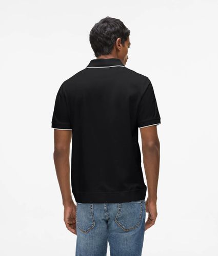 Polo À Fermeture Zippée, , , Taille: S - Karl Lagerfeld - Modalova