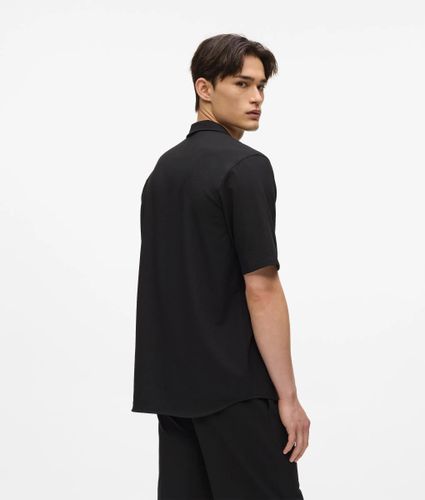 Chemise À Manches Courtes Monogram, , , Taille: S - Karl Lagerfeld - Modalova
