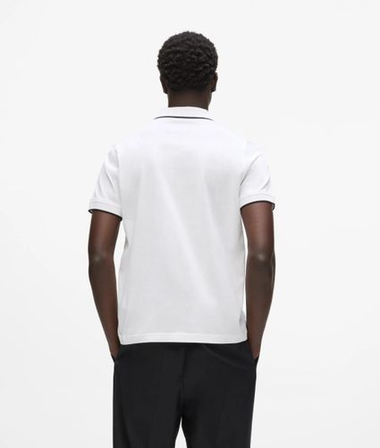 Polo À Texture Structurée, , , Taille: S - Karl Lagerfeld - Modalova