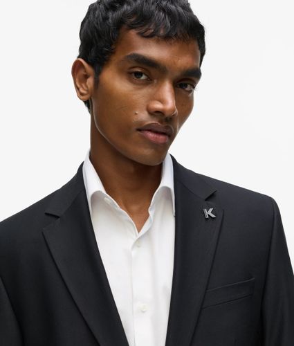 Blazer Avec Épingle Monogram, , , Taille: 46 - Karl Lagerfeld - Modalova