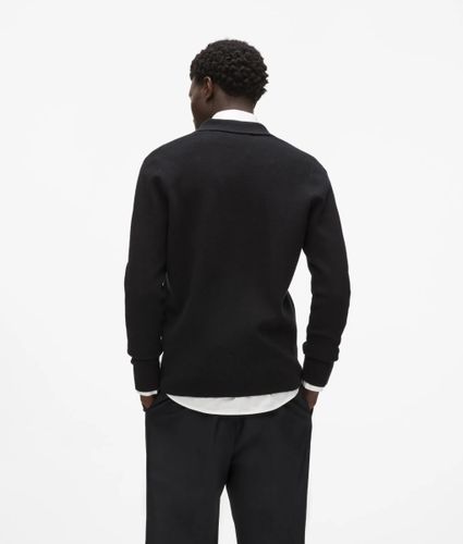 Veste En Maille Avec Fermeture Zippée, , , Taille: S - Karl Lagerfeld - Modalova
