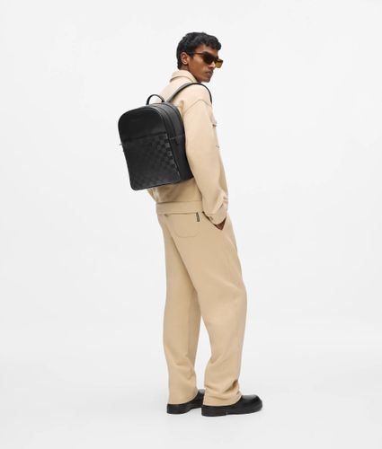 Sac À Dos À Motif Damier Monogram, , , Taille: One Size - Karl Lagerfeld - Modalova