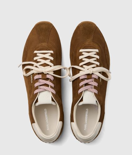 Baskets Astra Volly En Daim, , , Taille: 40 - Karl Lagerfeld - Modalova
