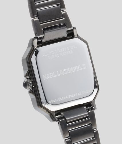 Montre Carrée Avec Logo, , , Taille: One Size - Karl Lagerfeld - Modalova