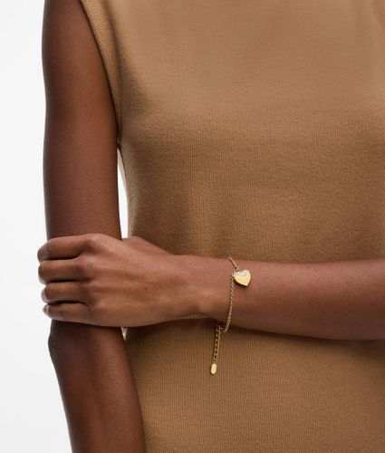 Bracelet À Breloque En Forme De Cœur, , , Taille: One Size - Karl Lagerfeld - Modalova