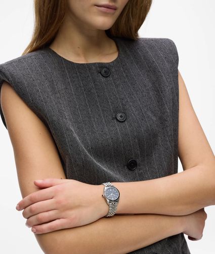 Petite Montre Ronde ée Avec Logo, , , Taille: One Size - Karl Lagerfeld - Modalova