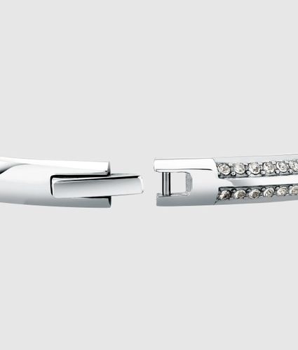 Bracelet Jonc é À Cristaux, , , Taille: One Size - Karl Lagerfeld - Modalova