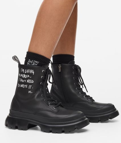 Bottes Avec Citation Trekka Max Karl, , , Taille: 36 - KL Jeans - Modalova