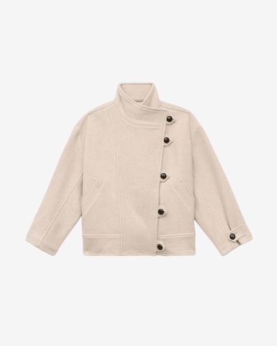 Manteau Hanis - Écru - Taille 40 - Isabel Marant - Modalova
