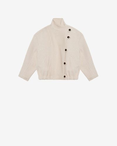 Manteau Hanis - Écru - Taille38 - Isabel Marant - Modalova