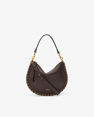 Sac Oskan Soft Zip En Cuir Grainé - Isabel Marant - Modalova