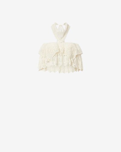 Top Dunvel - Écru - Taillet2 - Isabel Marant - Modalova