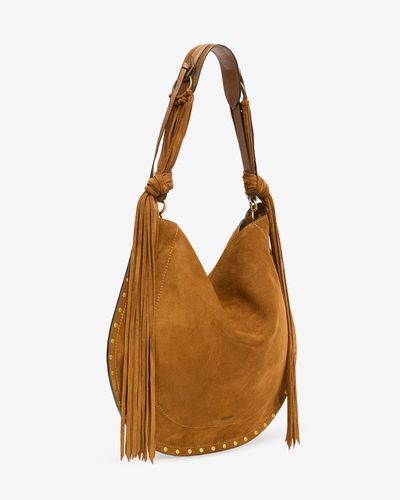 Sac Oskan Hobo Soft Franges - Isabel Marant - Modalova