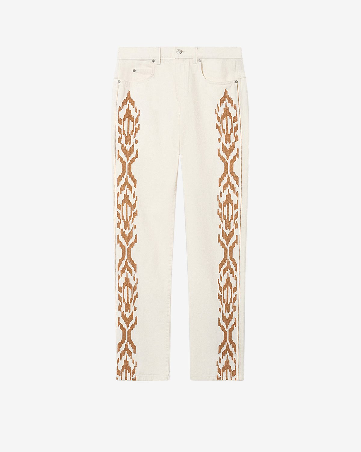 Pantalon Lewys - Écru - Taille34 - Isabel Marant - Modalova