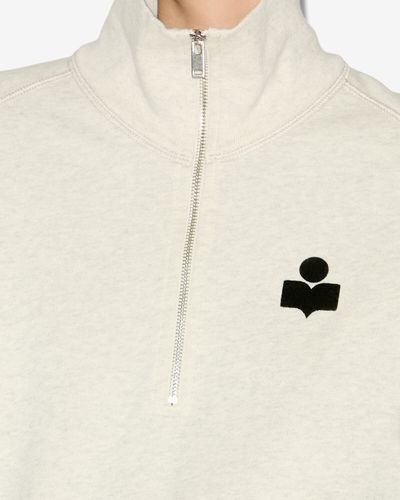 Sweatshirt Ross - Écru - Taille32 - Marant Étoile - Modalova