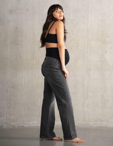 Jean de grossesse jambes larges - Seraphine - Modalova