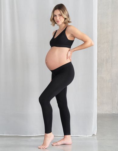 Legging grossesse en bambou - Noir - Seraphine - Modalova