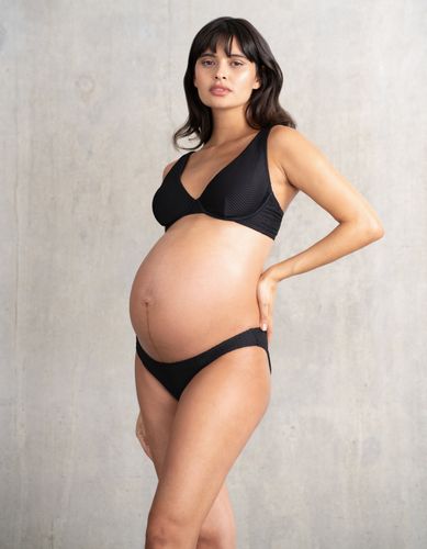 Textured Under Bump Maternity Bikini Brief - Seraphine - Modalova
