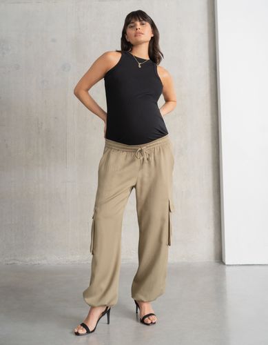 Pantalon cargo de maternité, en dessous du ventre - Seraphine - Modalova