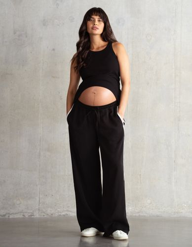 Under Bump Wide-Leg Side Stripe Maternity Trouser - Seraphine - Modalova