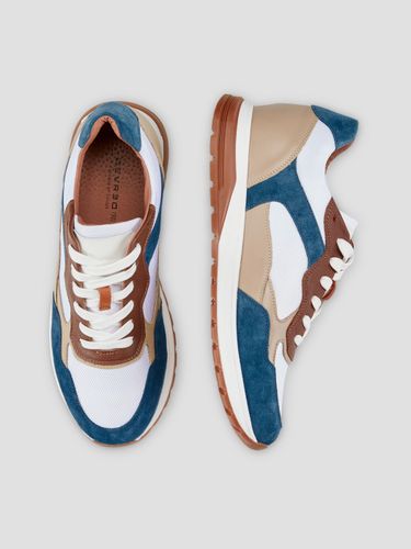 Baskets en cuir bicolore - Devred - Modalova