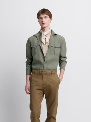 Chemise slim en lin - Devred - Modalova