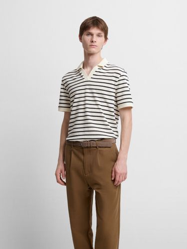 Polo col ouvert rayé - Devred - Modalova