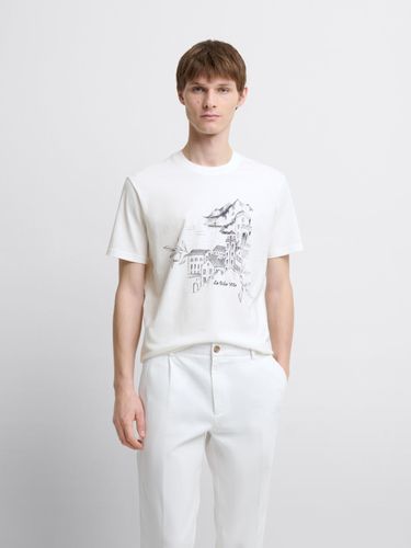 T-shirt col rond en coton - Devred - Modalova
