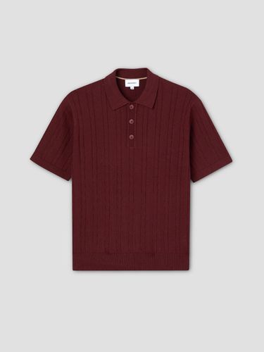 Polo maille col boutonné torsadé - Devred - Modalova