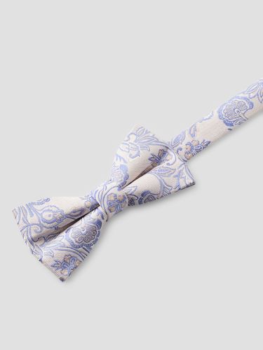 Nœud papillon en soie mélangée fleuri - Devred - Modalova
