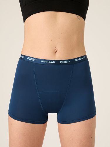 Modibodi Active Classic Boyshort Moderate-Heavy / / 36 / Moderate Heavy - Puma X Modibodi - Modalova