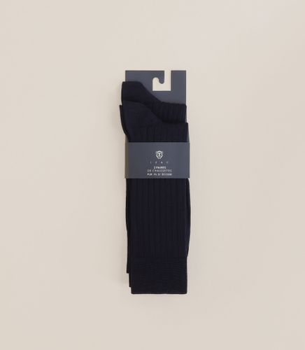 Pack de 2 chaussettes unies - IZAC - Modalova