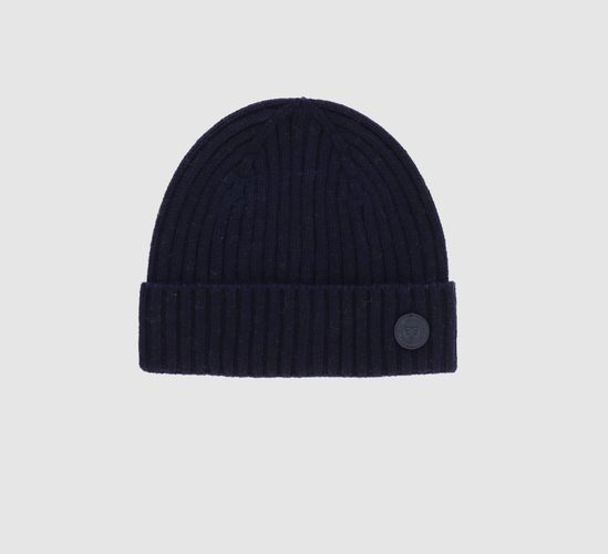 IZAC - Bonnet en maille marine - IZAC - Modalova