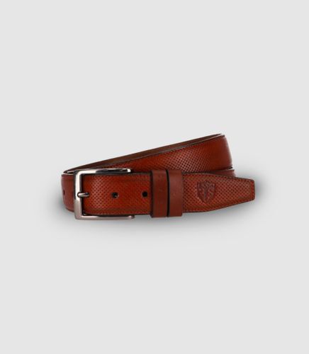 Ceinture avec boucle à ardillon camel - IZAC - Modalova