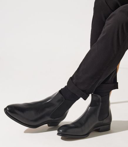 Bottines élastiques en cuir OTIS - IZAC - Modalova