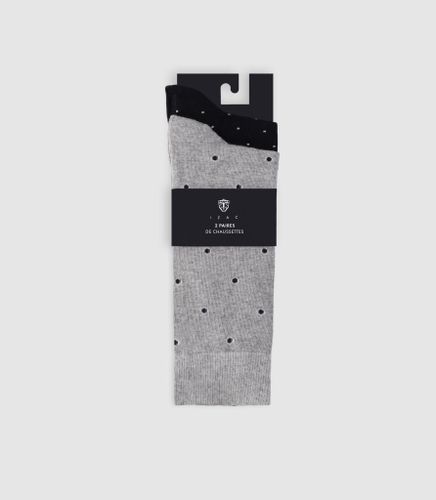 Pack de chaussettes fantaisie marine - IZAC - Modalova