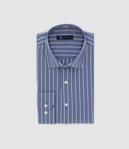 IZAC - Chemise à rayures indigo - IZAC - Modalova