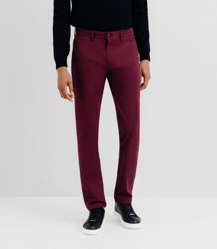 IZAC - Pantalon armuré bordeaux - IZAC - Modalova