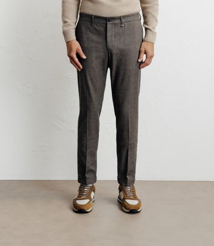 IZAC - Pantalon chevron marron - IZAC - Modalova