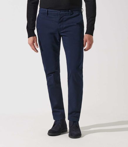 Pantalon chino marine VALORBT - IZAC - Modalova