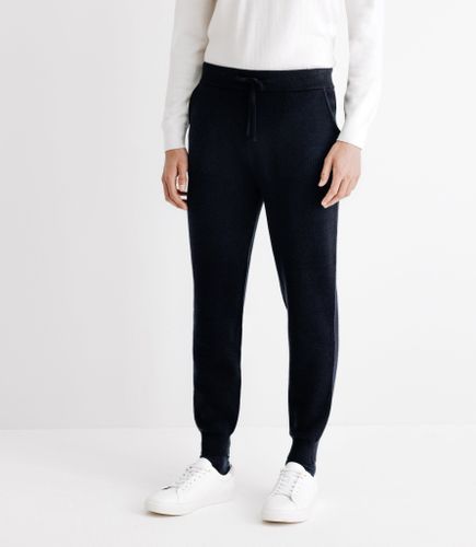 IZAC - Jogging en maille marine - IZAC - Modalova