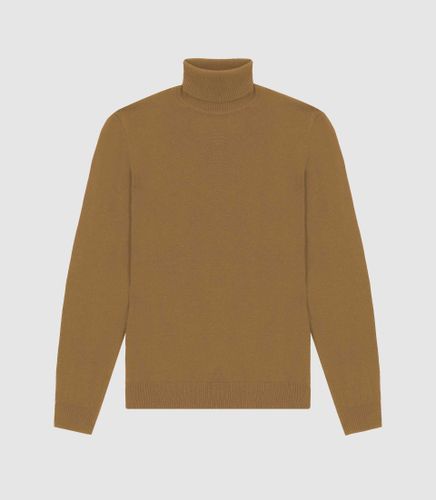 IZAC - Pull col roulé camel - IZAC - Modalova
