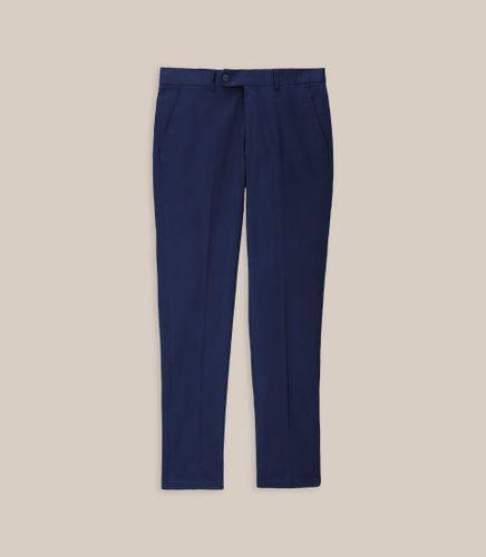 Pantalon taille mi-haute marine - IZAC - Modalova
