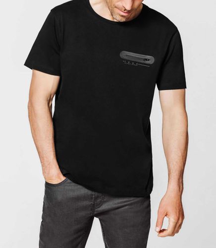 T-shirt noir zip XS - Izac - Izac - Modalova